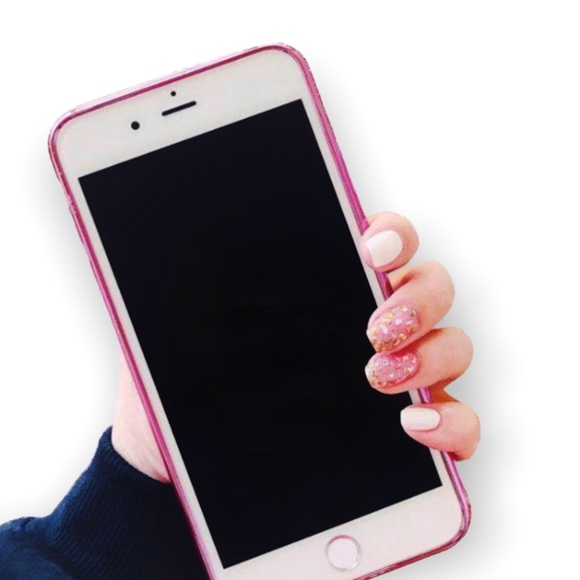 NEW iPhone 7/8 Rose Gold Soft Heart Case - Picture 3 of 5